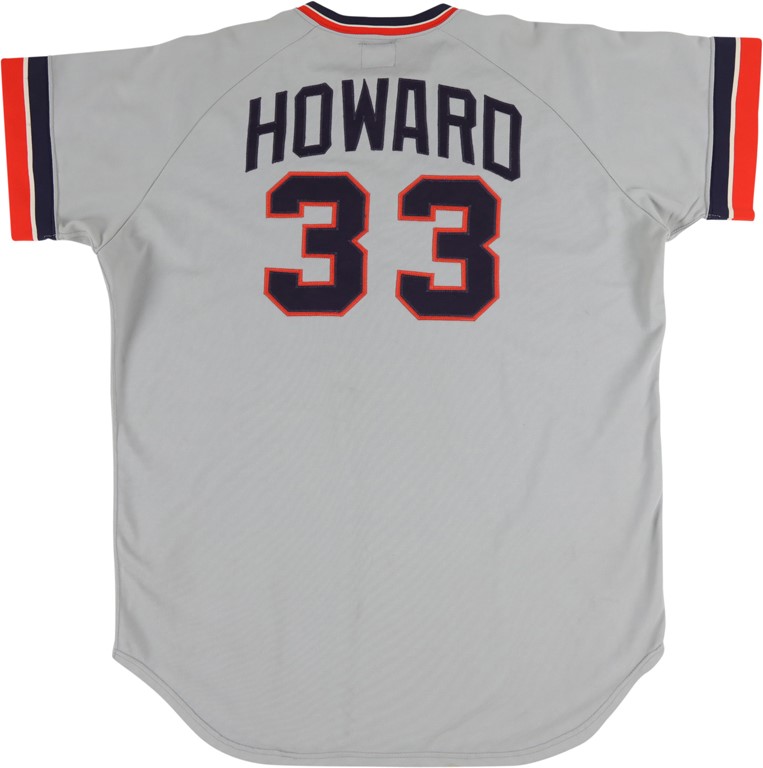 - 1972 Frank Howard Detroit Tigers Game Worn Jersey