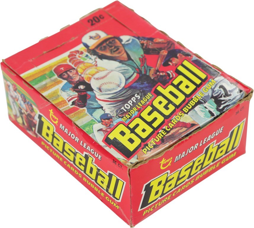 - 1978 Topps Baseball Unopened Wax Box