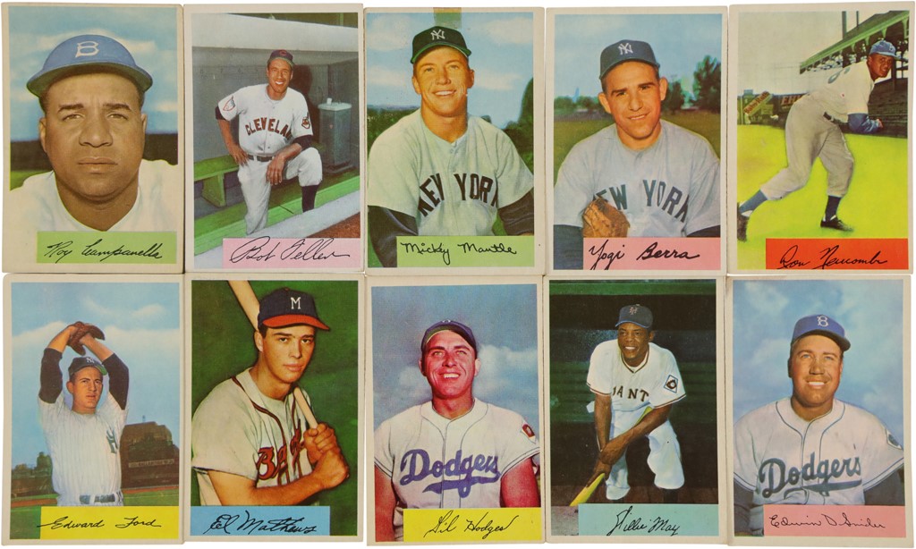 Baseball and Trading Cards - 1954 Bowman Complete Set (224/224)