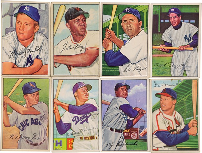 Baseball and Trading Cards - 1952 Bowman Complete Set (252/252)