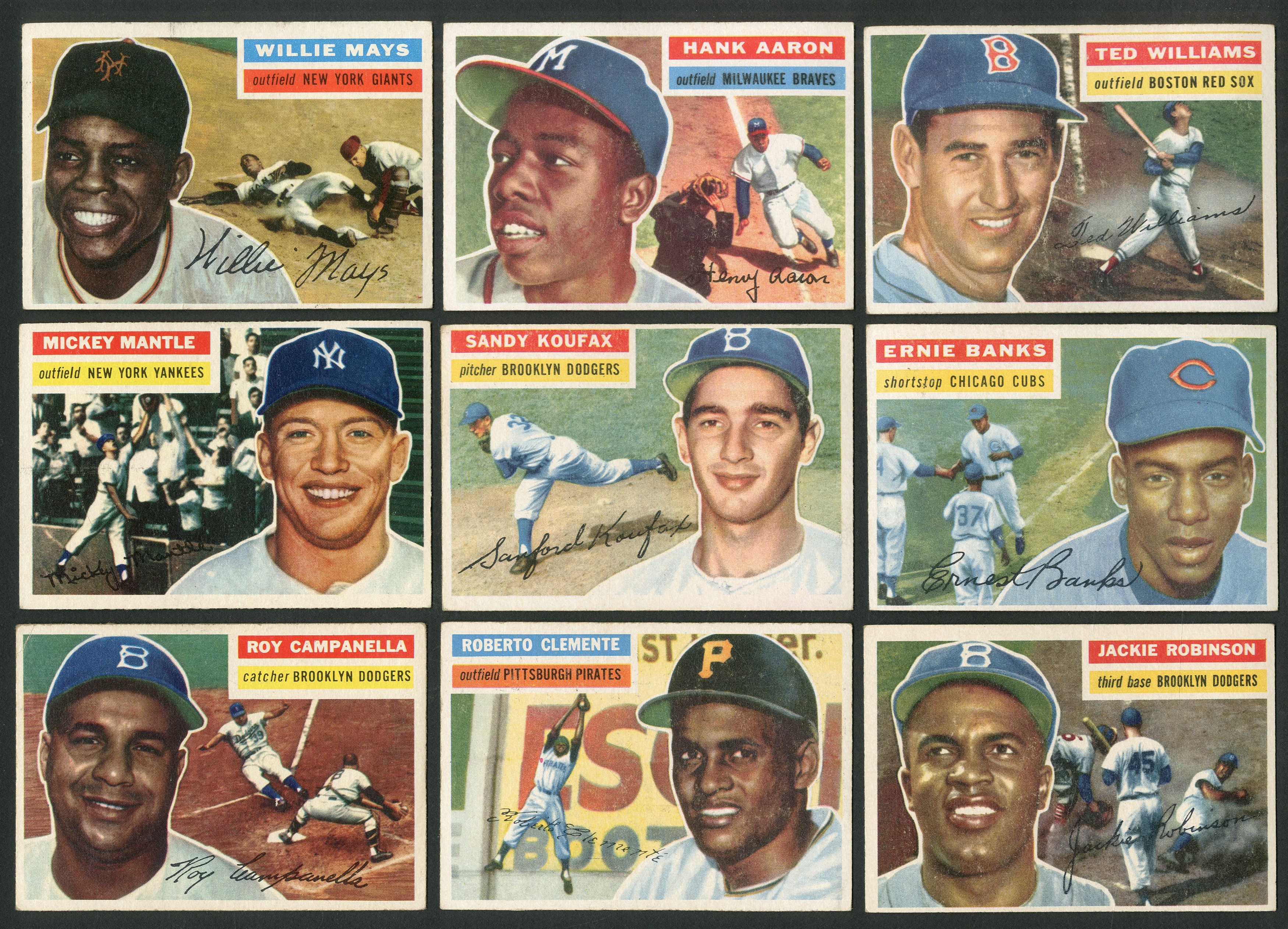 Baseball and Trading Cards - 1956 Topps Baseball Complete Set