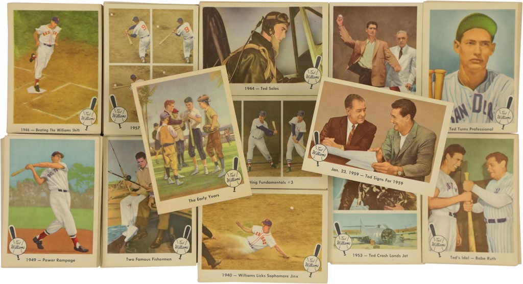 Baseball and Trading Cards - 1959 Fleer Ted Williams High Grade Complete Set