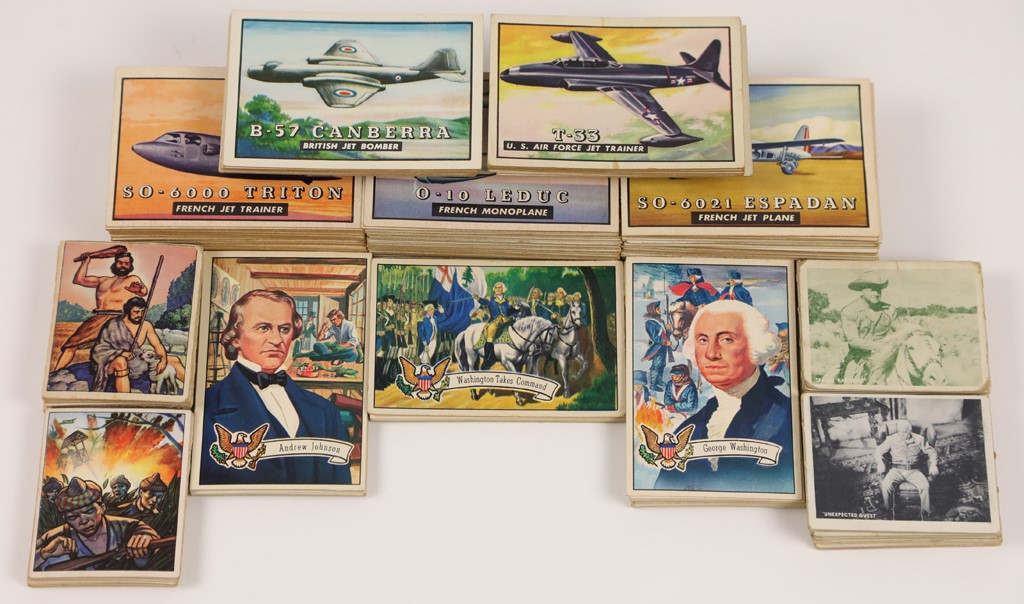 - 1950s Non-Sports Near and Partial Sets (257 cards total)