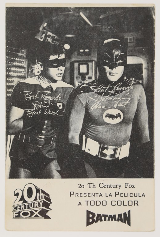 - 1966 Batman Argentinian Movie Card