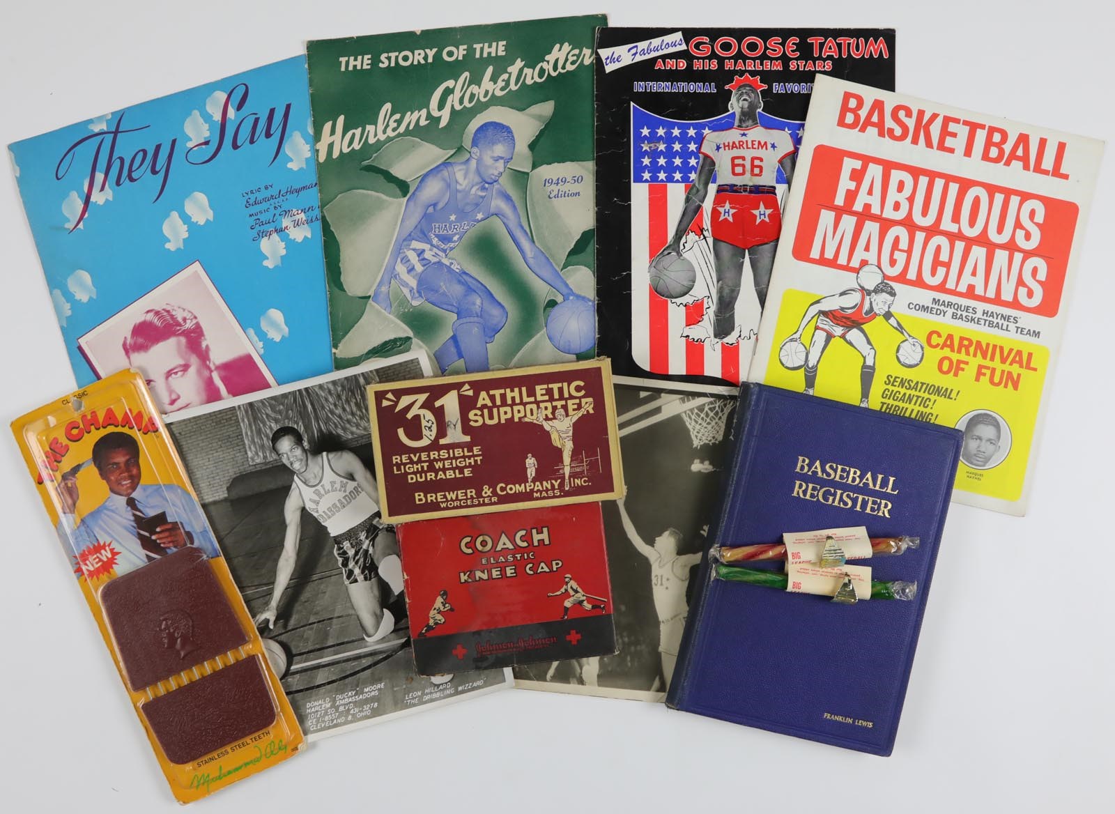 - Vintage Sports Memorabilia and Card Lot (12)