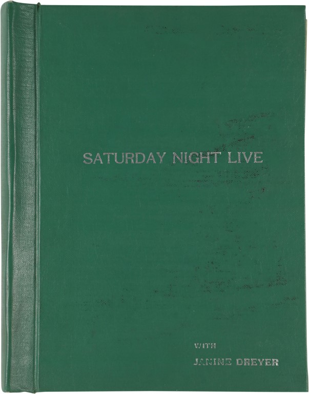 Rock And Pop Culture - 1977-80 Saturday Night Live Scripts Bound Volume