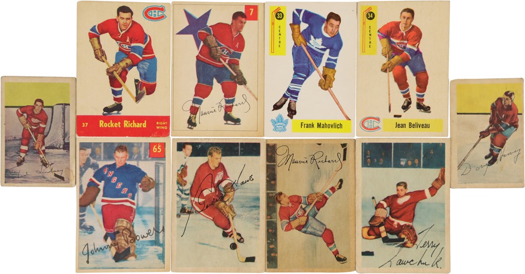 Hockey Cards - 1951-59 Parkhurst Run of Near and Partial Sets (200+ Cards)