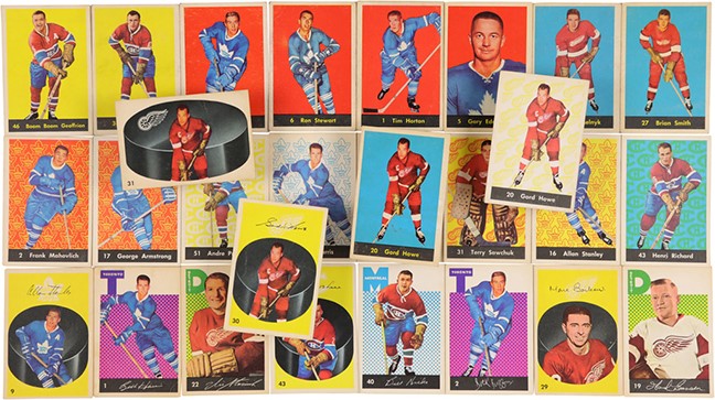 1960-62 Parkhurst Run of Near-Complete Sets (142/167 Cards)