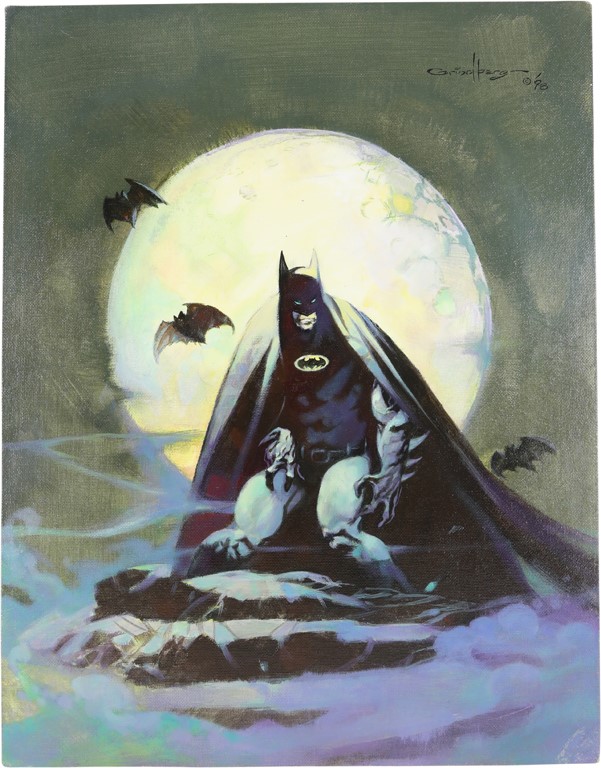 Rock And Pop Culture - 1998 Batman Original Art