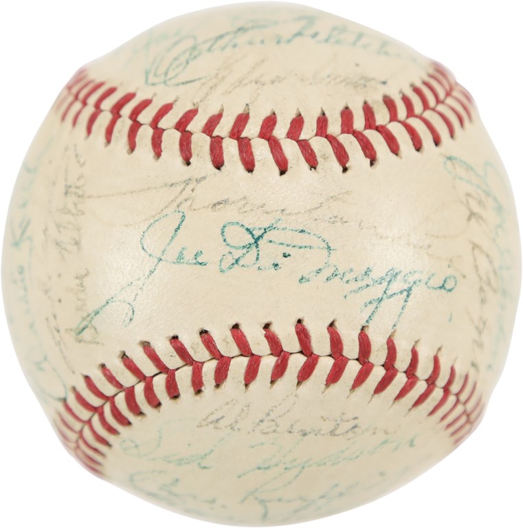 Baseball Autographs - 1941 American League All-Star Team-Signed Baseball with Foxx & Williams (PSA)