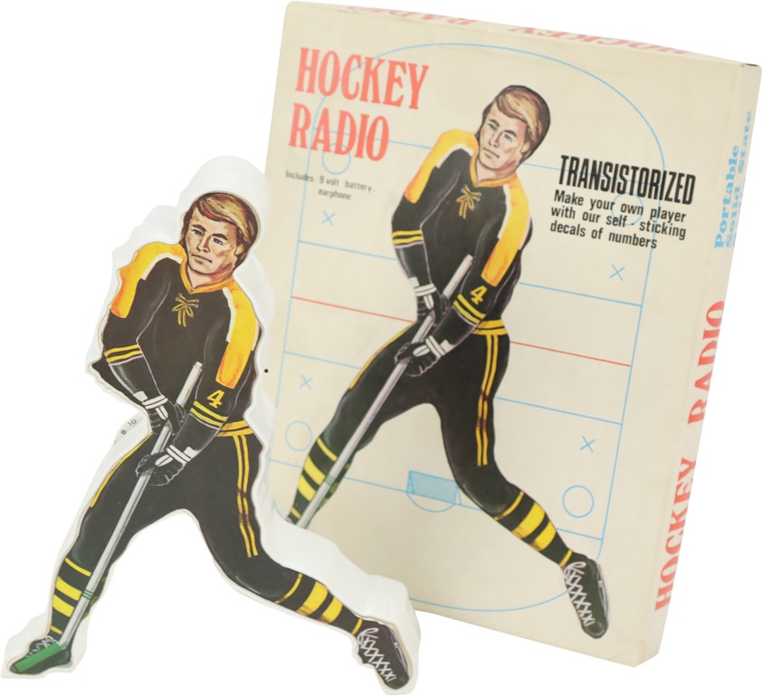 Bobby Orr And The Boston Bruins - Bobby Orr Transistor Radio in Box