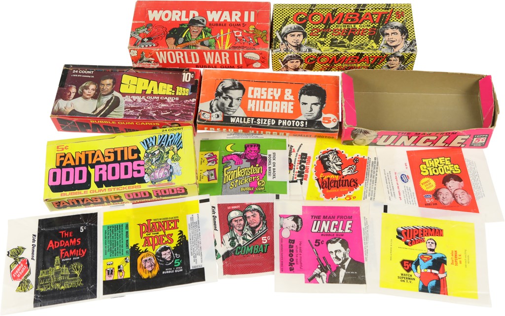 - Vintage Non-Sports Boxes & Wrappers (15)