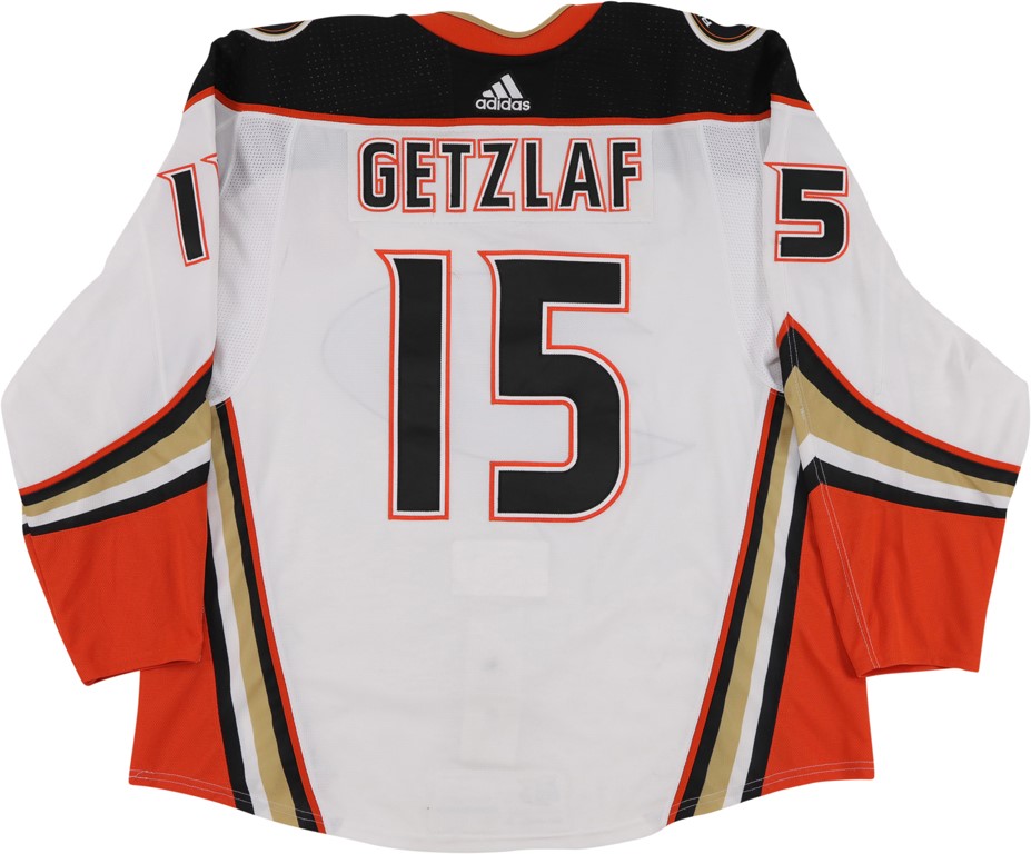 Hockey - 2018-19 Ryan Getzlaf Anaheim Ducks Game Worn Jersey