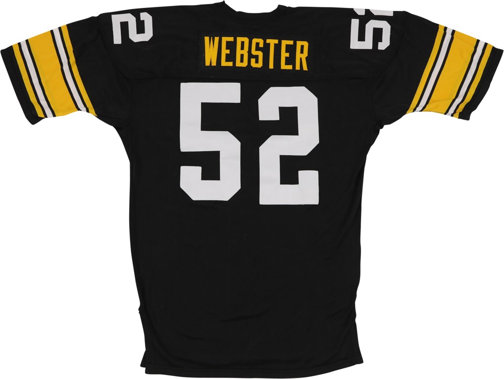 - 1988-89 Mike Webster Pittsburgh Steelers Game Worn Jersey