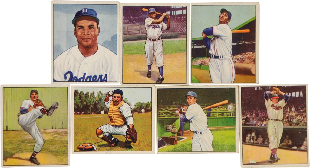 Baseball and Trading Cards - 1950 Bowman Complete Set (252)