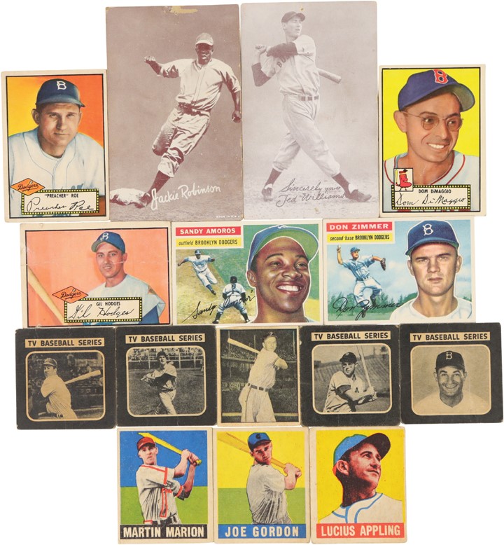 Baseball and Trading Cards - 1940s-60s Topps, Bowman, Leaf and More Partial & Complete Sets (13 sets, 770+ Cards)