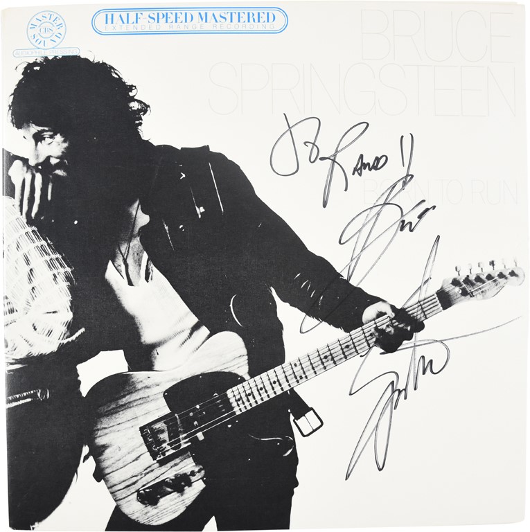 Rock And Pop Culture - Bruce Springsteen "Born to Run" Half-Speed Master Signed Album (PSA)
