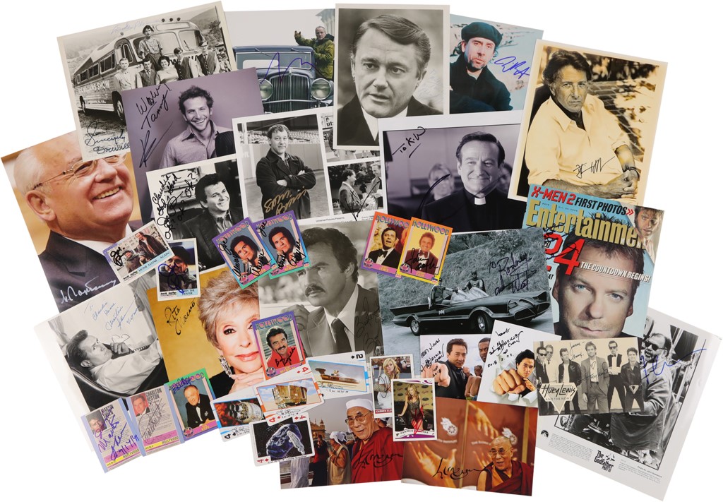 - Hollywood and Pop Culture Autograph Collection (220+)