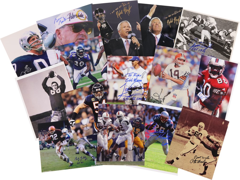 Football - NFL Signed Photograph Collection (425+)