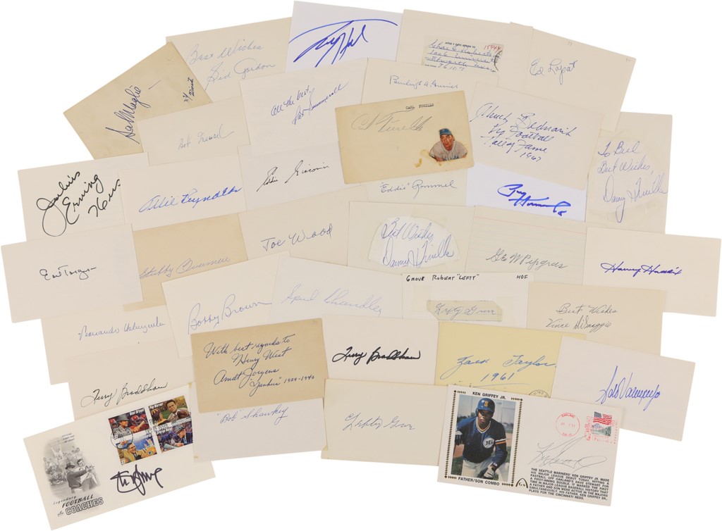 - Massive Multi-Sport Autograph Hoard (8,500+)