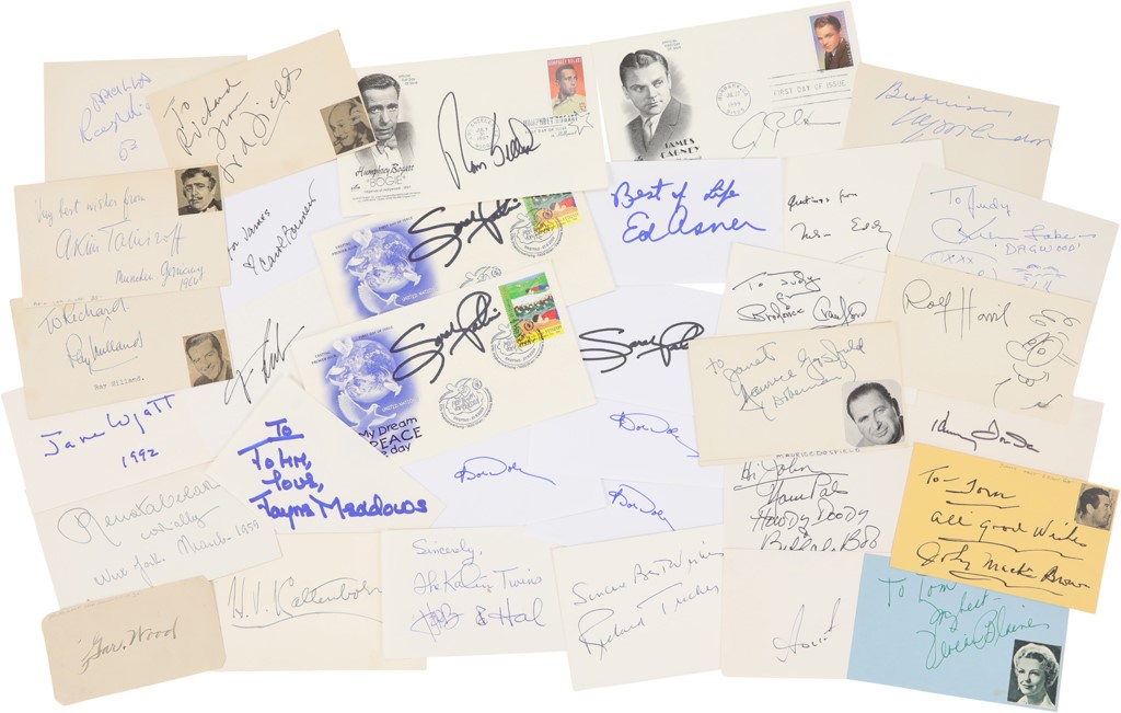 Rock And Pop Culture - Massive Pop Culture & Entertainment Autograph Collection (2,750+)