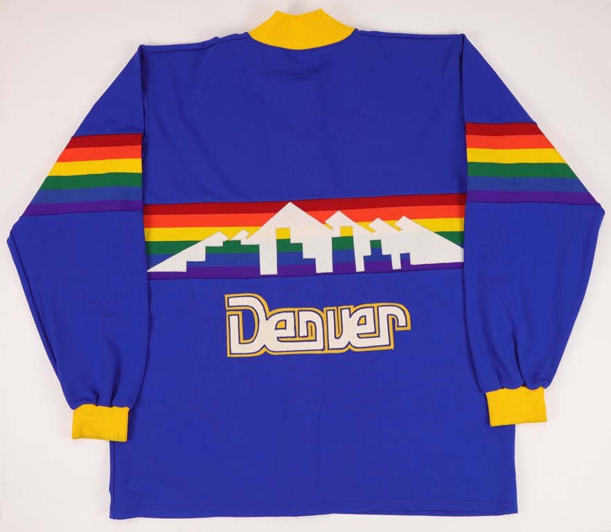 - 1980s Denver Nuggets Warm Up Jacket