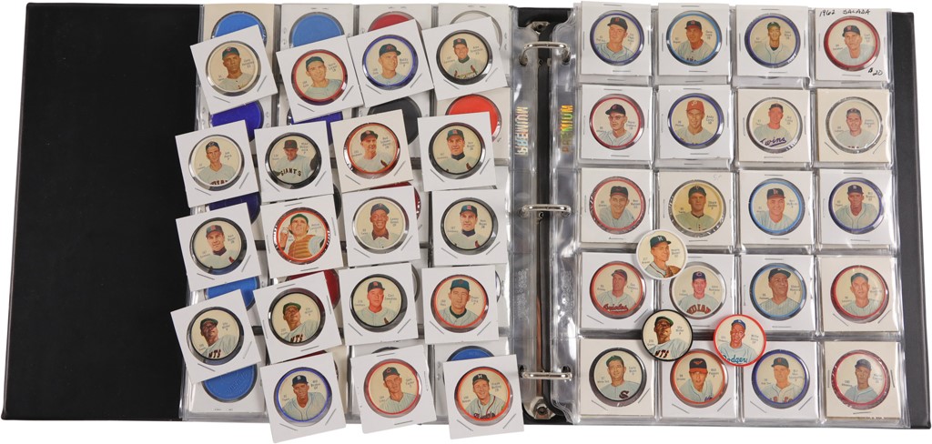 1962 Topps Salada Near-Complete Set with Extras