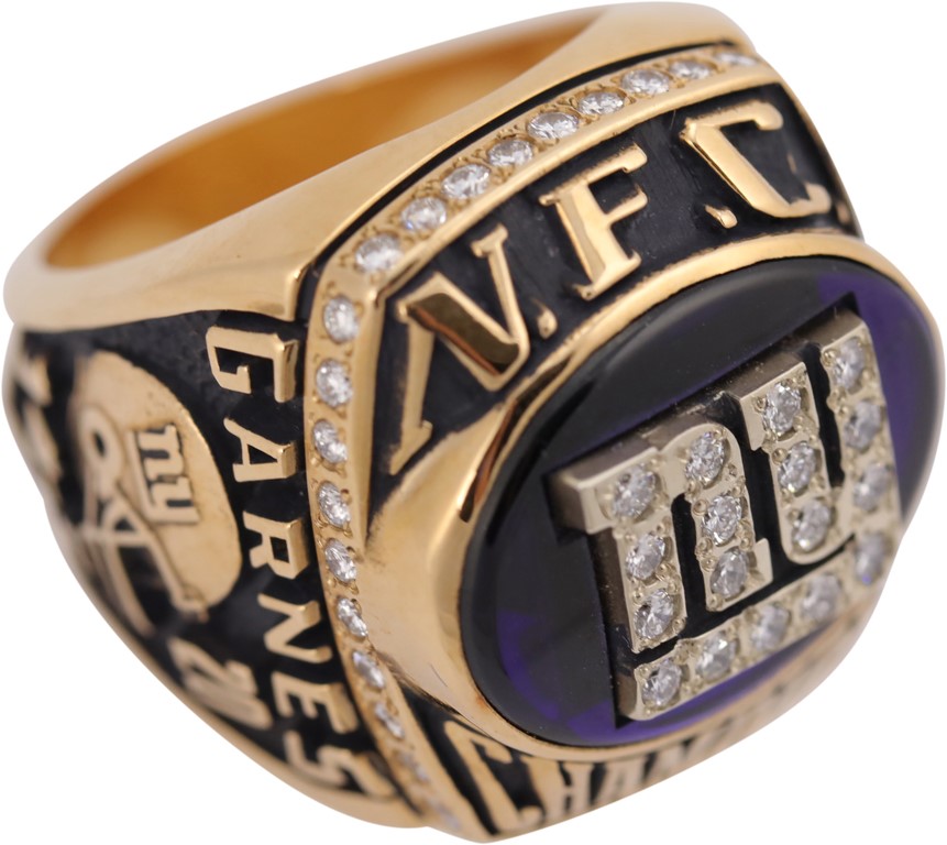 Football - 2000 New York Giants NFC Championship Player Ring
