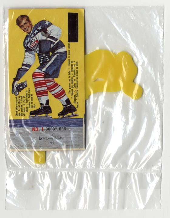 Hockey Cards - 1971-72 Bobby Orr Post Hockey Shooters Unopened Card