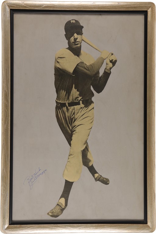 - Babe Ruth & Joe DiMaggio Oversized Photographs from Original Yankee Stadium