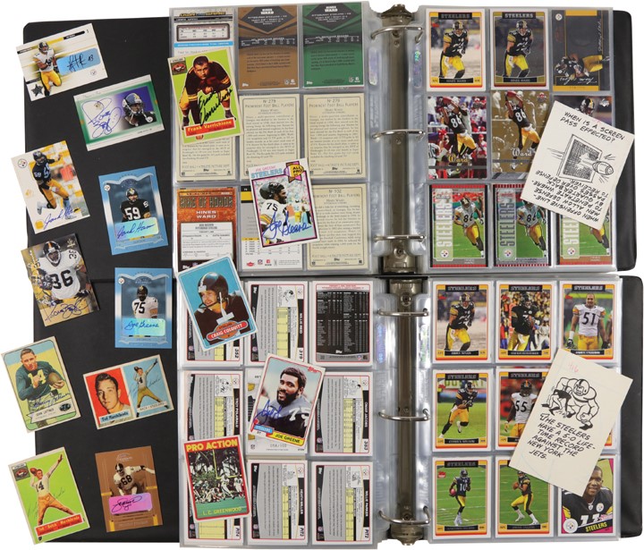 - 1930s-Present Pittsburgh Steelers Trading Card Collection (2,800+)