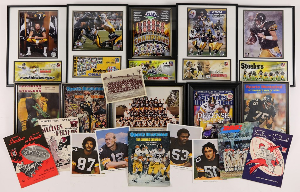 - Pittsburgh Steelers and Pirates Collection with 1935 National Chicle Premium (200+)