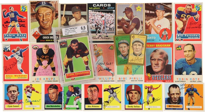 Baseball and Trading Cards - 1950's-70's Topps, Bowman, and More Baseball & Football Collection (900+)
