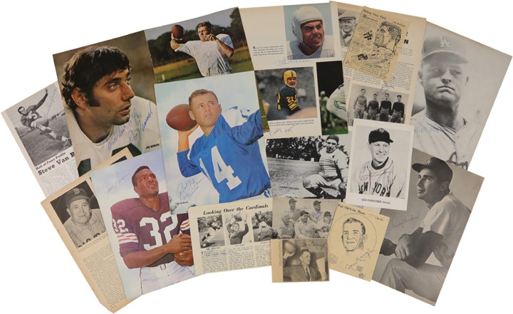 - Multi-Sport Autograph Collection with Hall of Famers (115+)