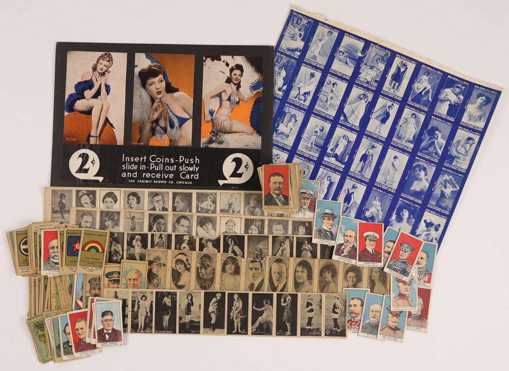 - Interesting Strip & Exhibit Card Collection