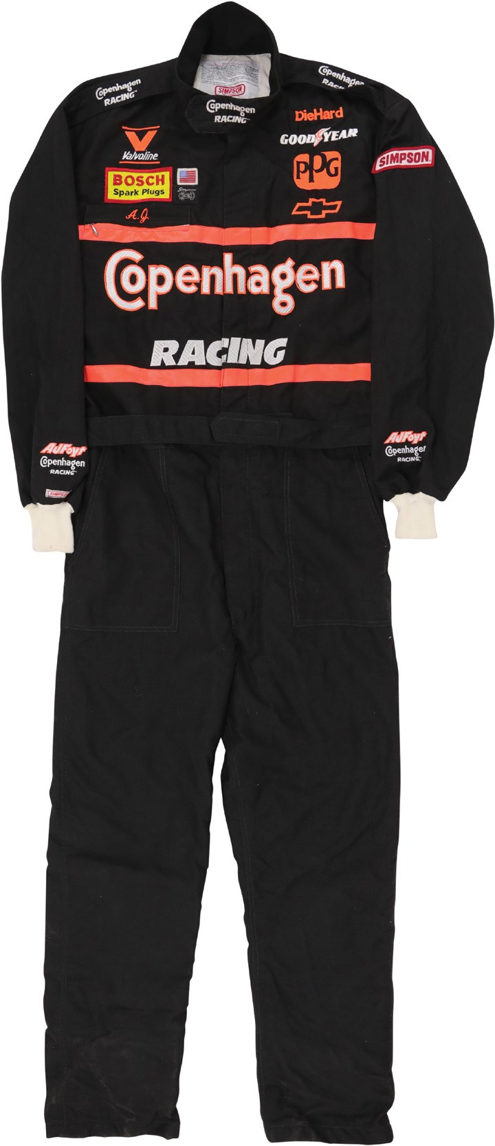 Olympics and All Sports - 1991 A J Foyt Race Issued Fire Suit