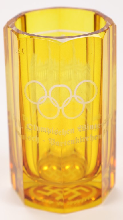 - 1936 Olympic Moser Vase