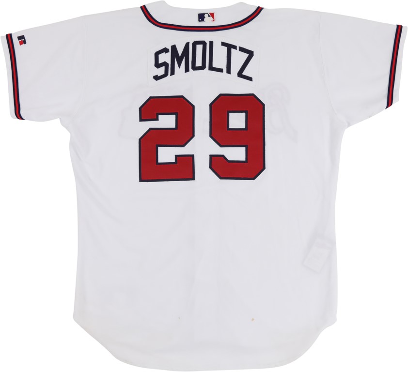 - 2003 John Smoltz Atlanta Braves Game Worn Jersey