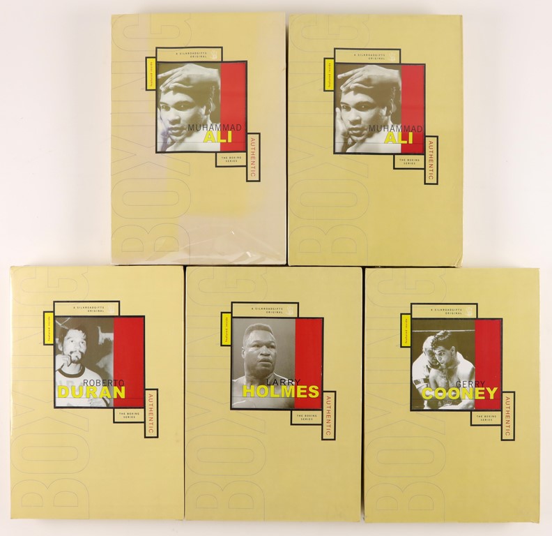 Muhammad Ali & Boxing - Silk Gift Roads Boxing Handprints (Ali, Holmes, Cooney, etc.)