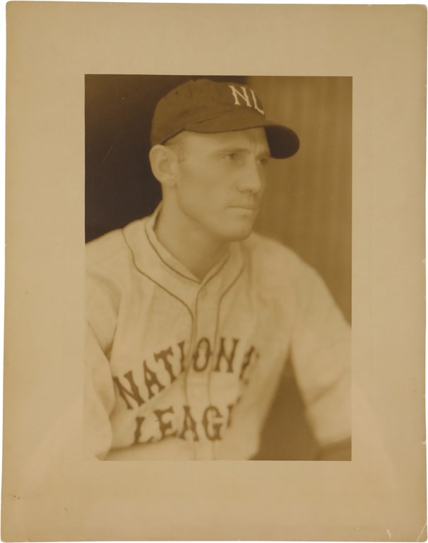 The Chuck Klein Collection - Chuck Klein's Personal 1933 NL All-Star Oversized Portrait by George Burke