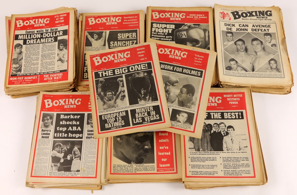 - 1980s Boxing News Collection (227)
