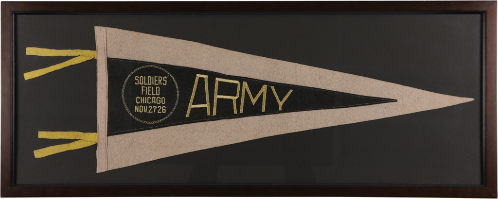 Football - 1926 Army vs. Navy at Soldier Field Pennant
