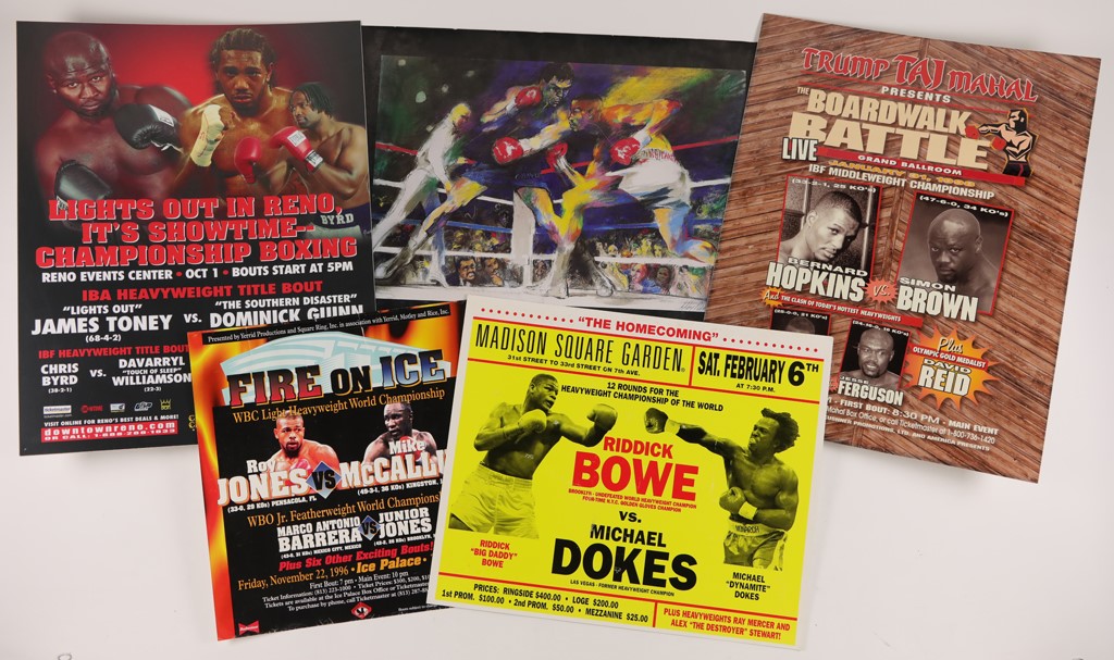 Modern Boxing Posters with Championships (17)