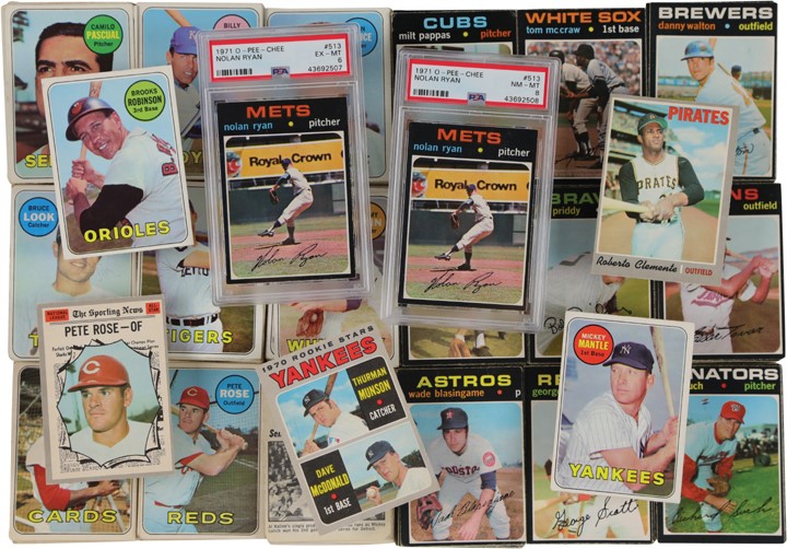 Baseball and Trading Cards - 1969-71 OPC and Topps Childhood Collection (2,400+ Cards)