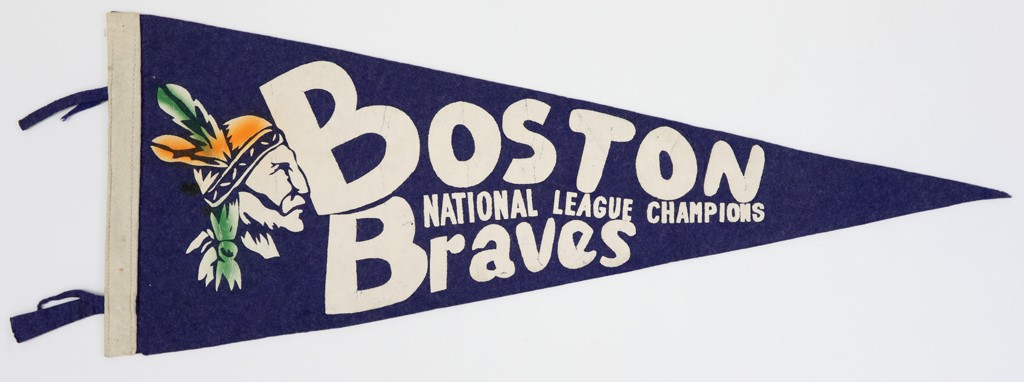 Boston Sports - 1948 Boston Braves National League Champions Pennant