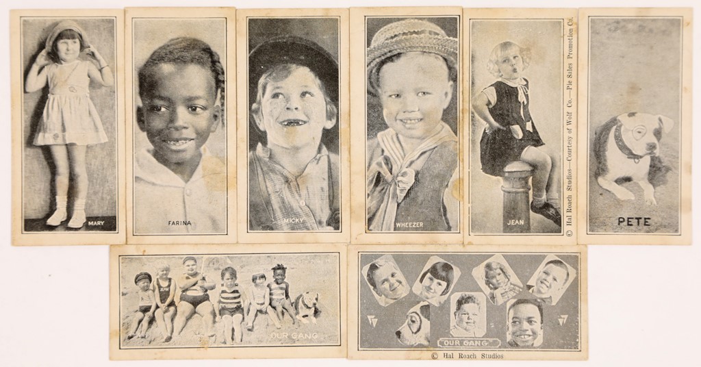 - 1920s F59-1 Our Gang Hershey Ice Cream Complete Set (8)