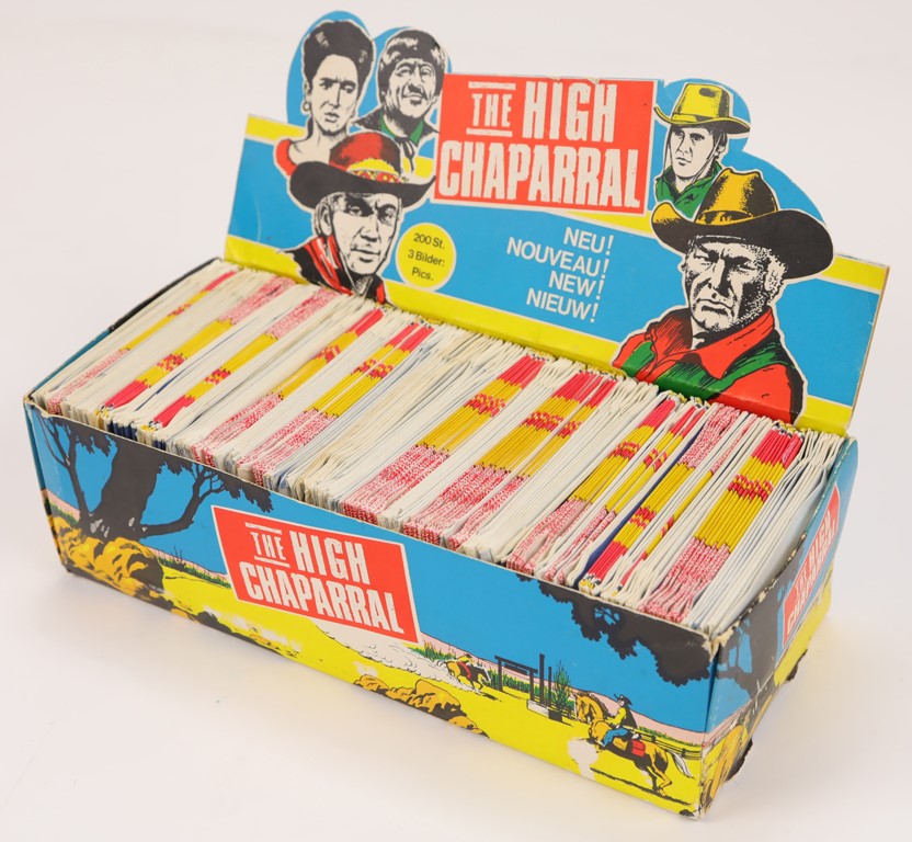 - 1967 Monty Gum High Chaparral Unopened Box
