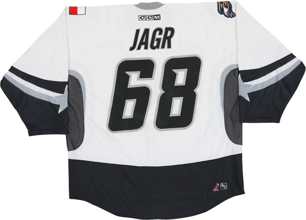 - 2003 Jaromir Jagr NHL All Star Game Worn Jersey (MeiGray)