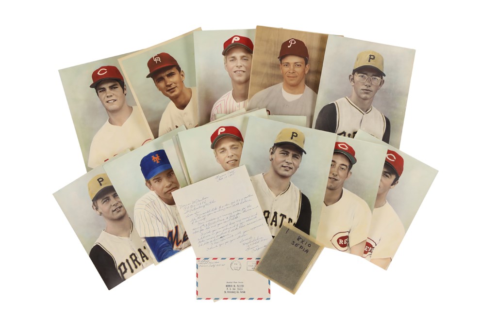 Vintage Sports Photographs - Exceptional 1960's "Handcolored" Baseball Photos by Norm Paulson (30)