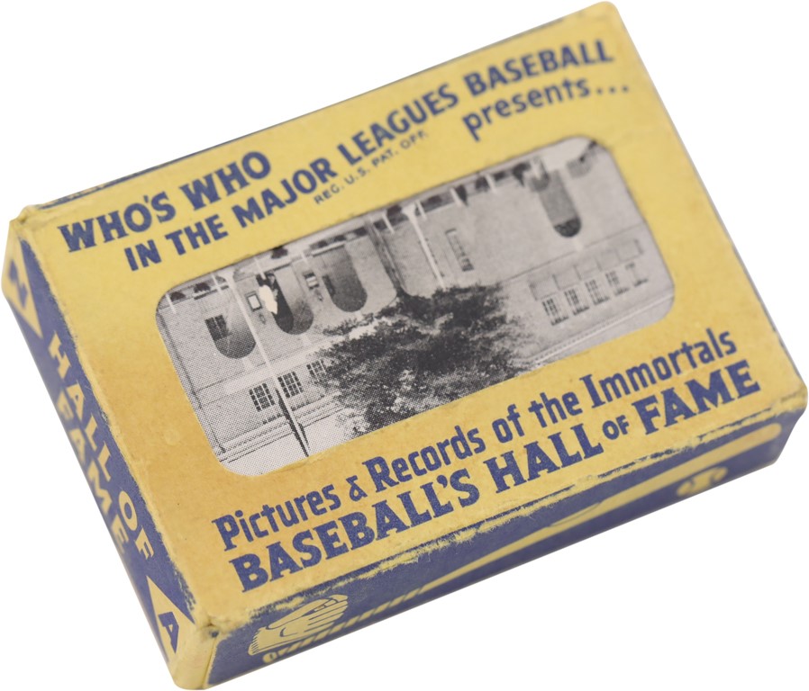Baseball and Trading Cards - 1950 Callahan Baseball Hall of Fame ​High Grade Complete Set in Box